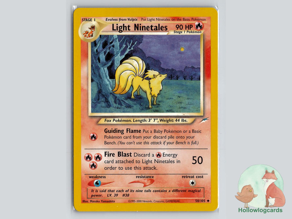 Light Ninetales (50/105) - Neo Destiny Pokémon Card
