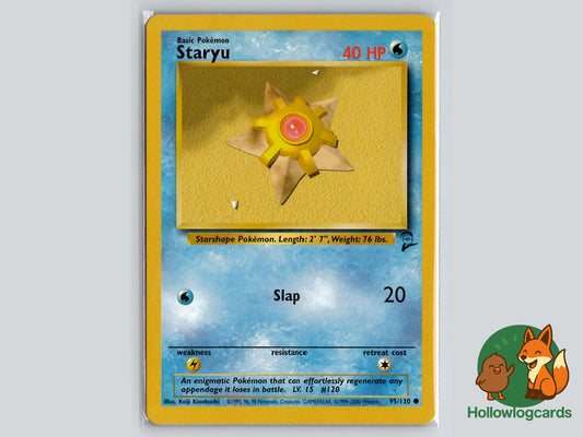 Staryu (95/130) - Base Set 2 Pokémon Card