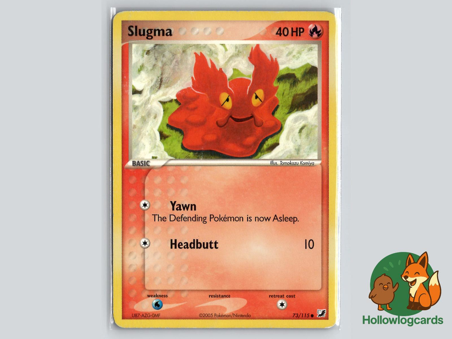 Slugma (73/115) - Unseen Forces Pokémon Card