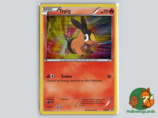 Image of Tepig Black and White Promos (BWP) #BW02