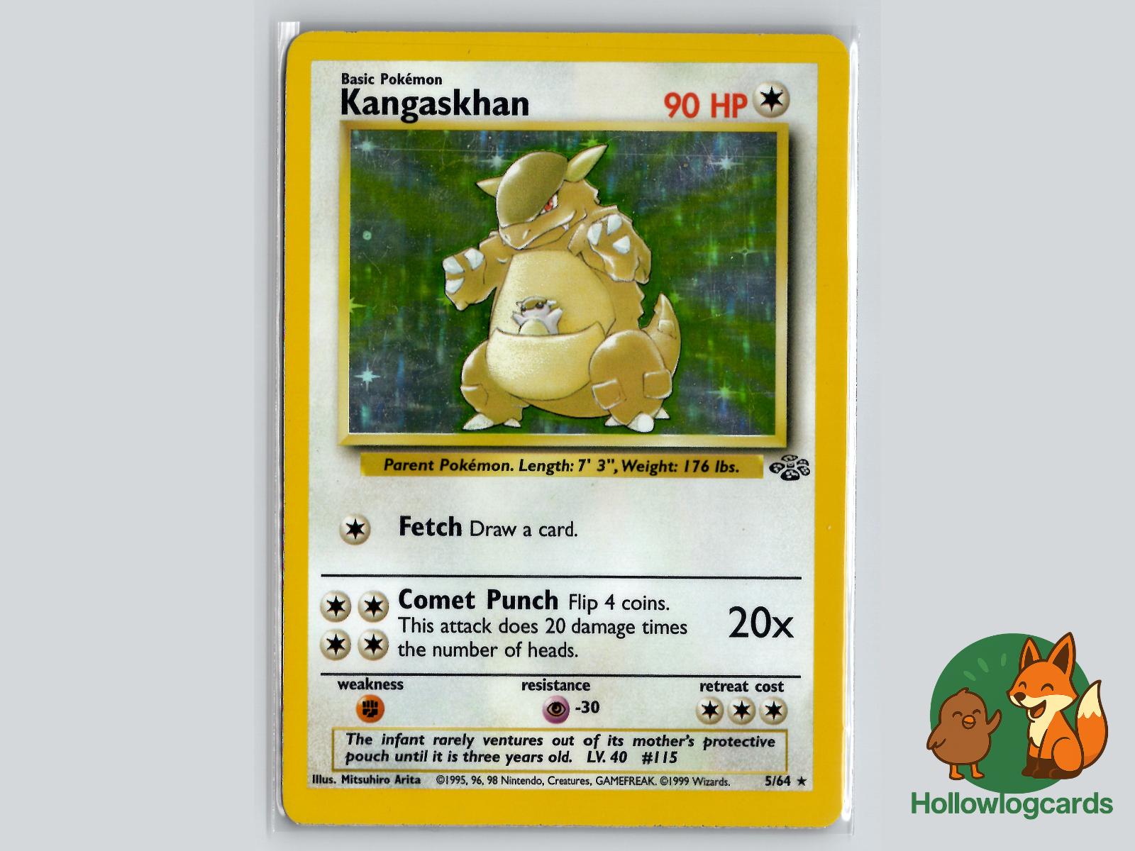 Kangaskhan (5/64) - Jungle Pokémon Card