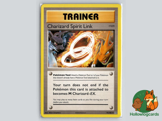 Charizard Spirit Link (75/108) - Evolutions Pokémon Card