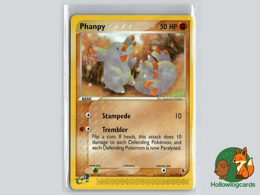 Phanpy (62/109) - Ruby & Sapphire Pokémon Card
