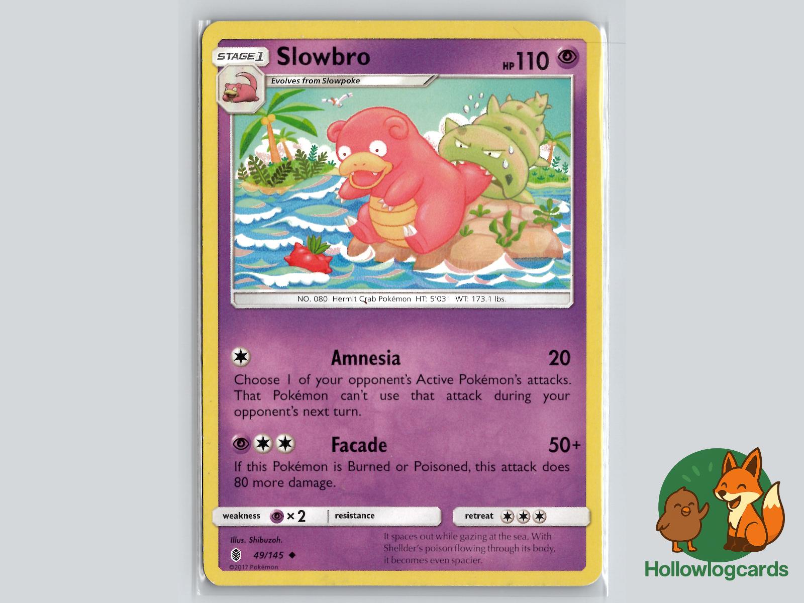 Slowbro (49/145) - Guardians Rising Pokémon Card