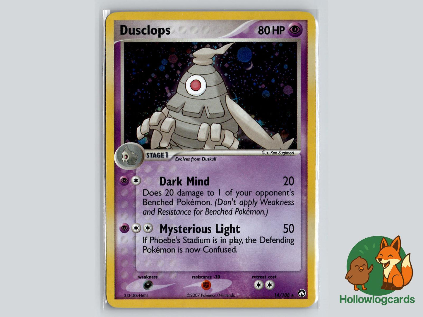 Dusclops (14/108) - Power Keepers Pokémon Card