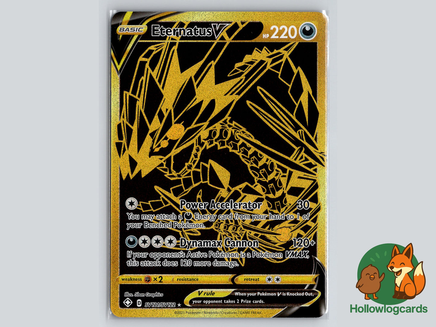 Image of Eternatus V Shining Fates (SHF) #SV121