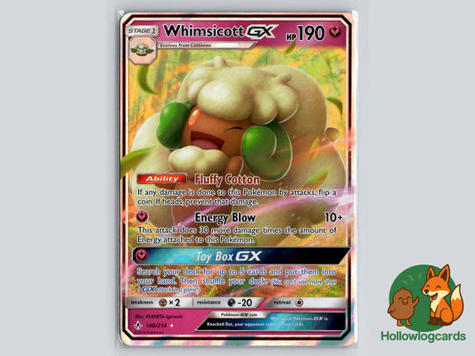 Image of Whimsicott-GX Unbroken Bonds (UNB) #140