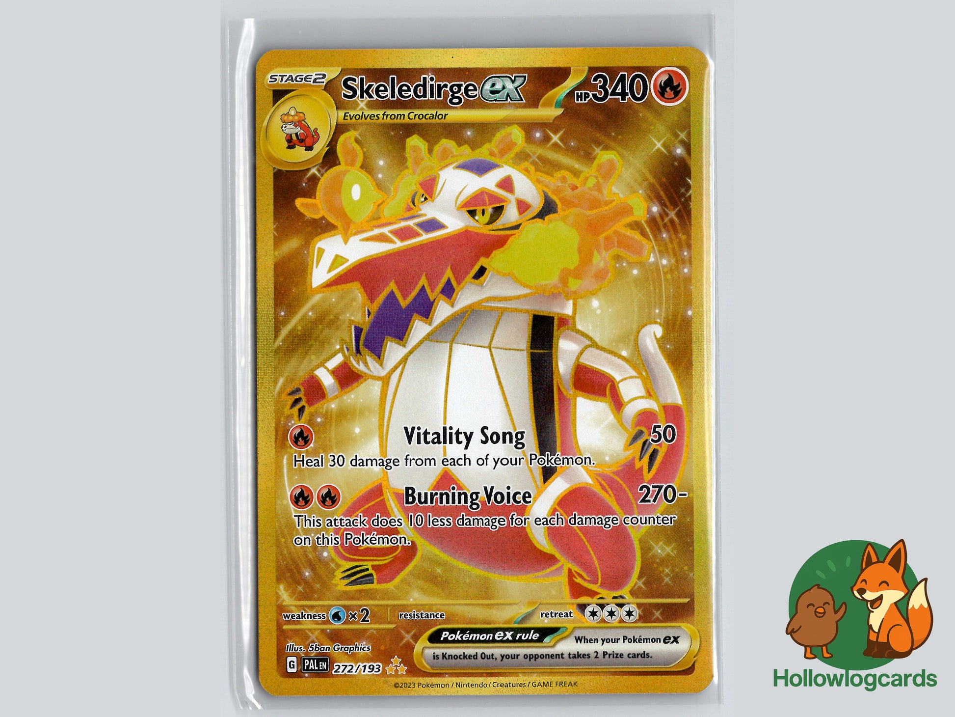 Image of Skeledirge ex Paldea Evolved (PAL) #272