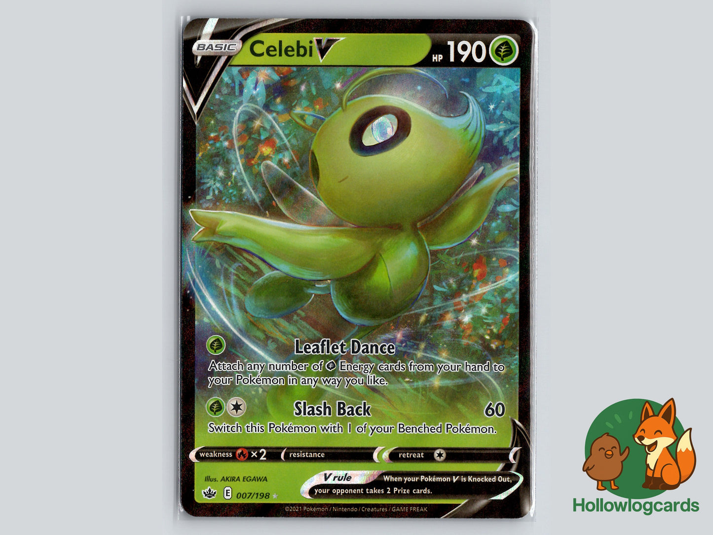 Image of Celebi V Chilling Reign (CRE) #007