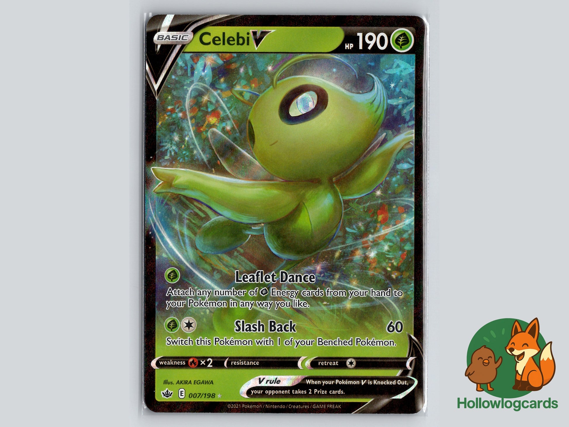 Image of Celebi V Chilling Reign (CRE) #007