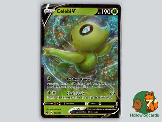Image of Celebi V Chilling Reign (CRE) #007