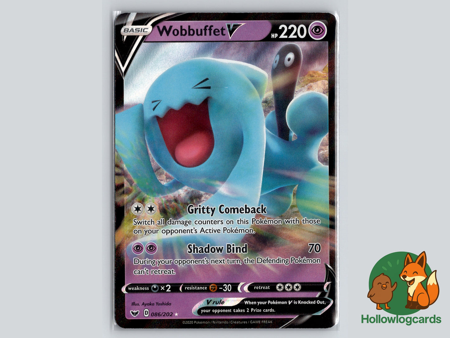 Image of Wobbuffet V Sword and Shield (SSH) #086