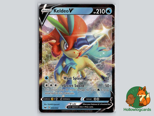 Image of Keldeo V Sword and Shield (SSH) #053