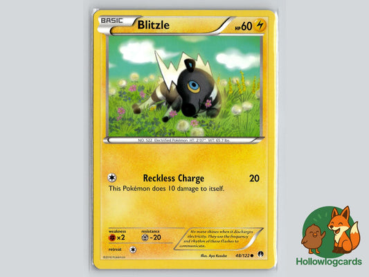Blitzle (48/122) - BREAKpoint Pokémon Card