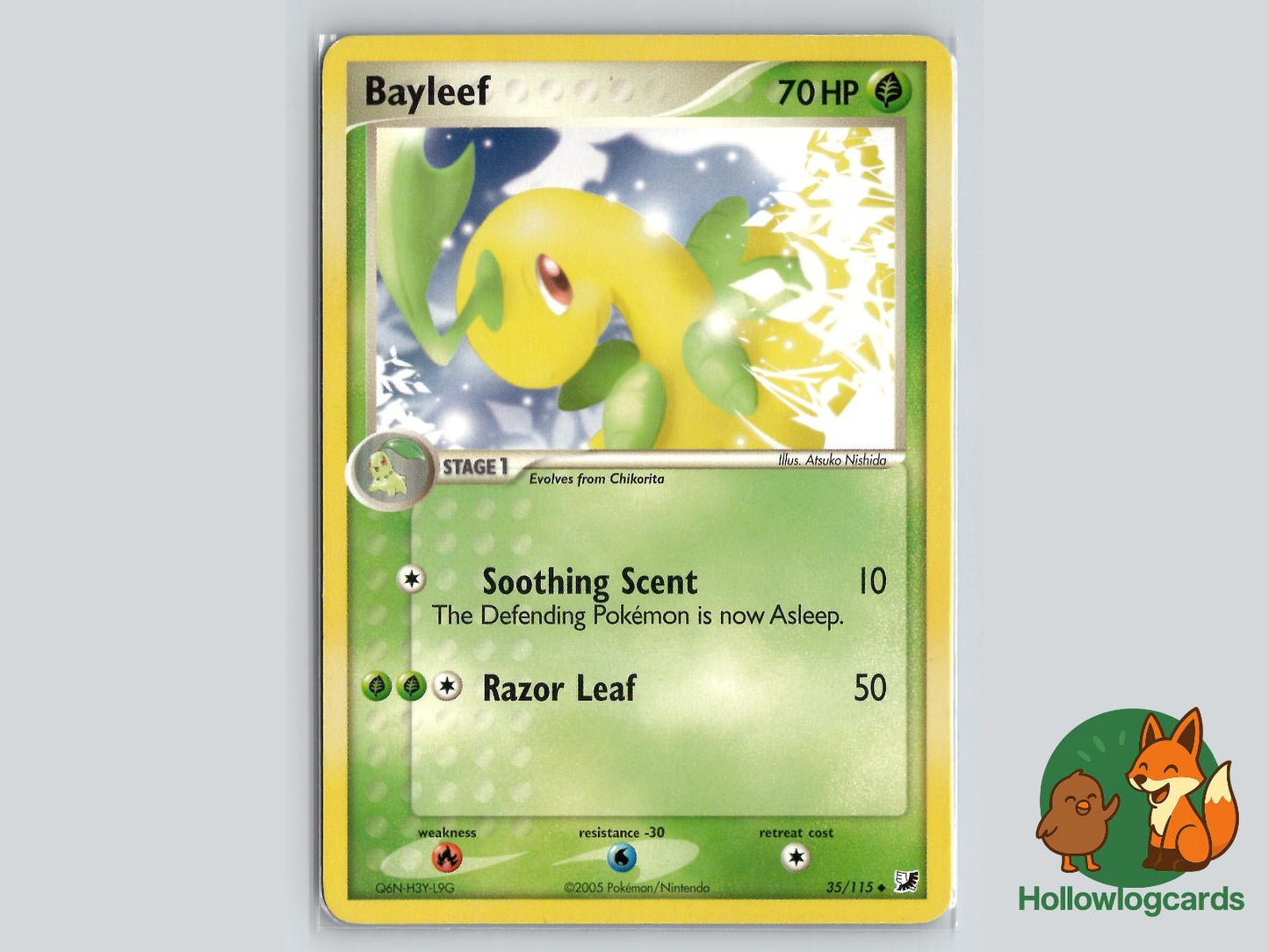 Bayleef (35/115) - Unseen Forces Pokémon Card