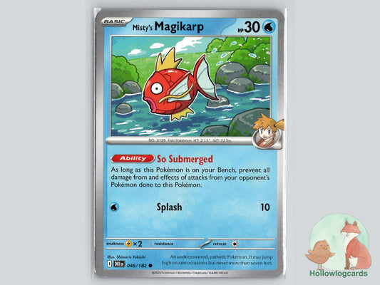 Misty's Magikarp (048/182) - Destined Rivals Pokémon Card