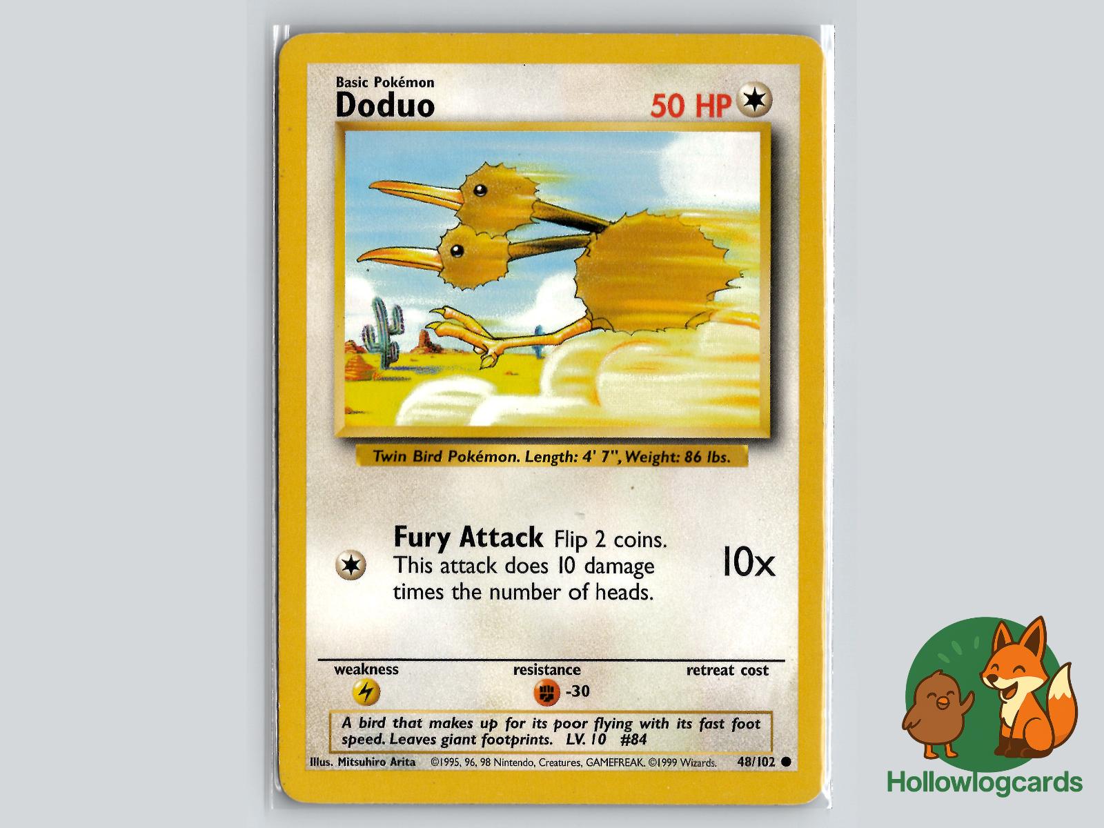 Doduo (48/102) - Base Pokémon Card