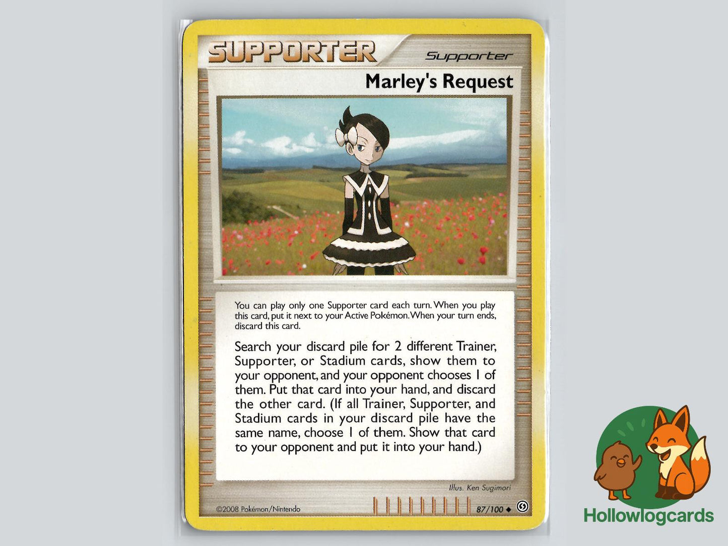 Marley's Request (87/100) - Stormfront Pokémon Card