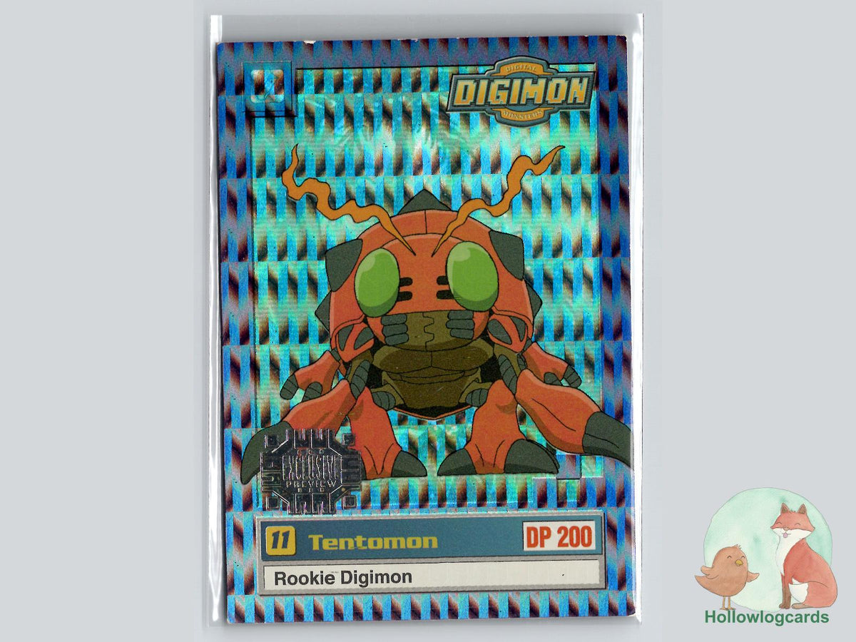 Tentomon (14/34) 1999 Upper Deck Digimon card