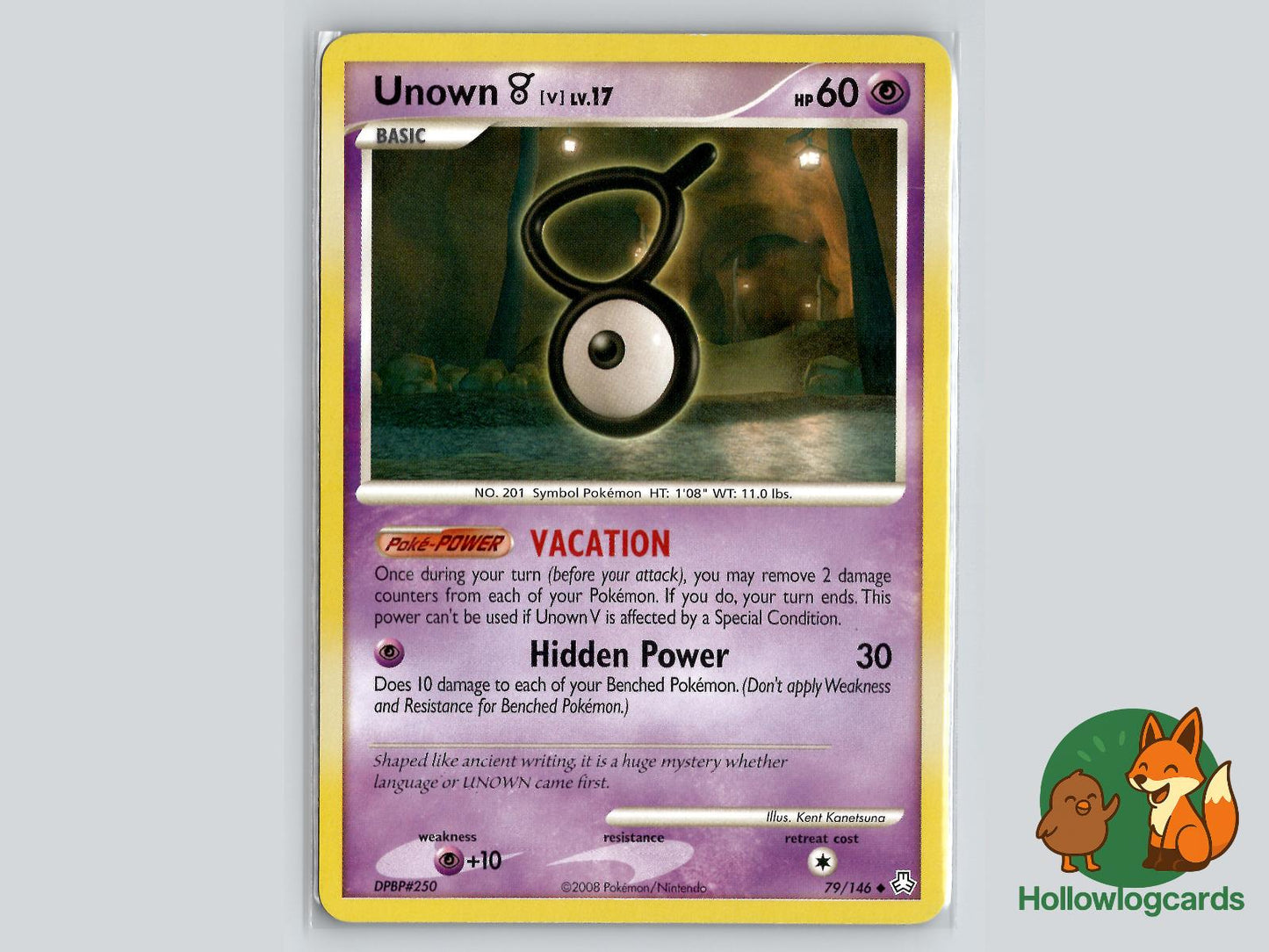 Unown [V] (79/146) - Legends Awakened Pokémon Card