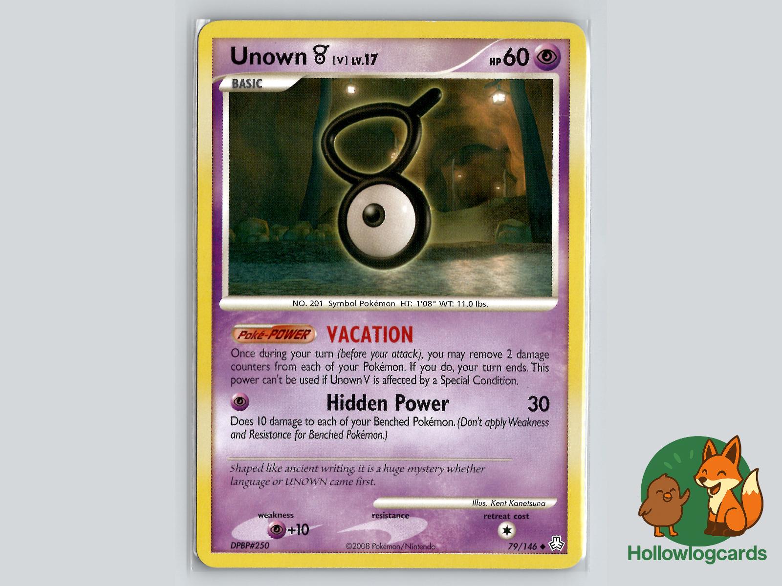 Unown [V] (79/146) - Legends Awakened Pokémon Card
