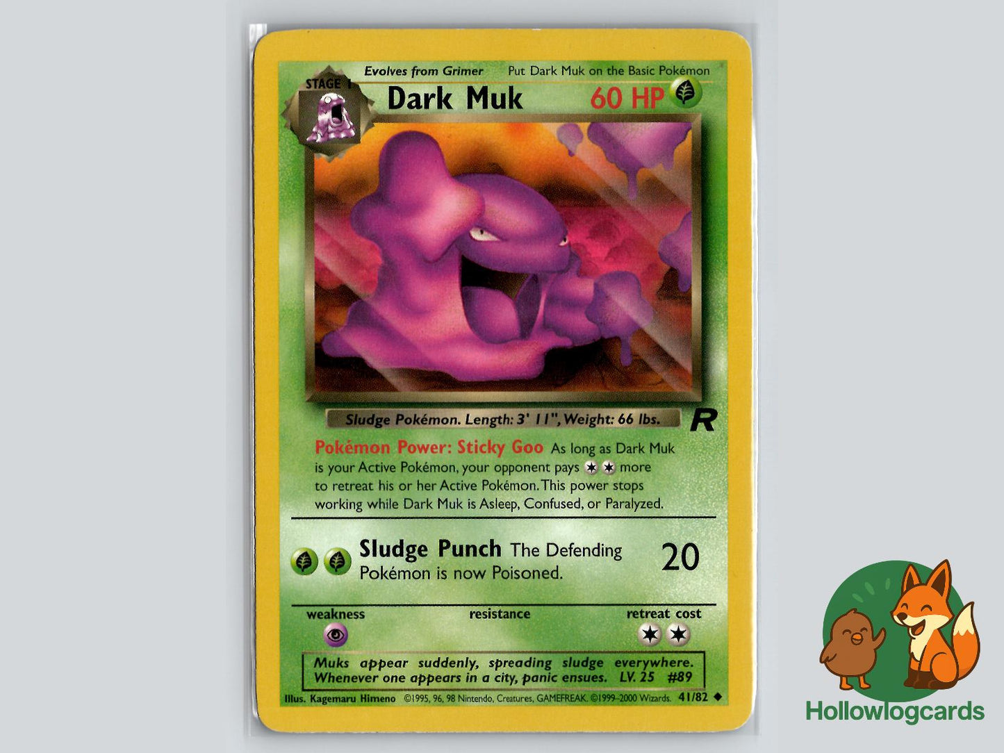 Dark Muk (41/82) - Team Rocket Pokémon Card