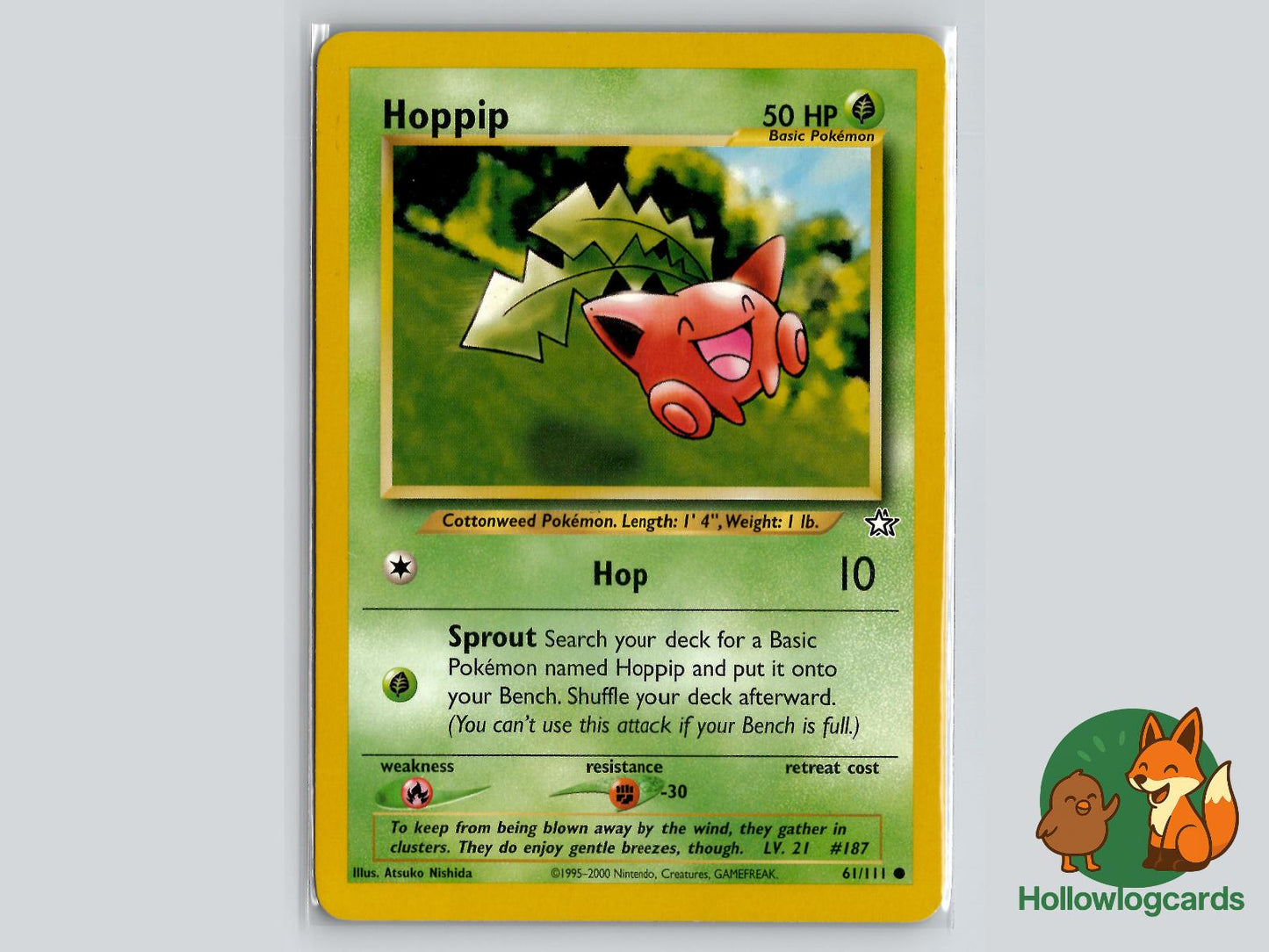 Hoppip (61/111) - Neo Genesis Pokémon Card