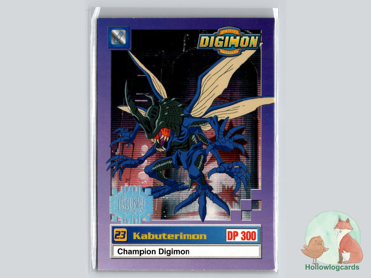 Kabuterimon (25/34) 1999 Upper Deck Digimon card