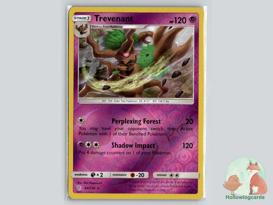 Trevenant (94/236) - Cosmic Eclipse Pokémon Card