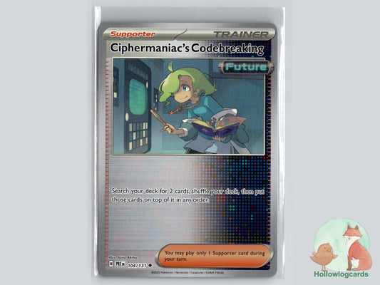 Ciphermaniac's Codebreaking (104/131) - Prismatic Evolutions Pokémon Card
