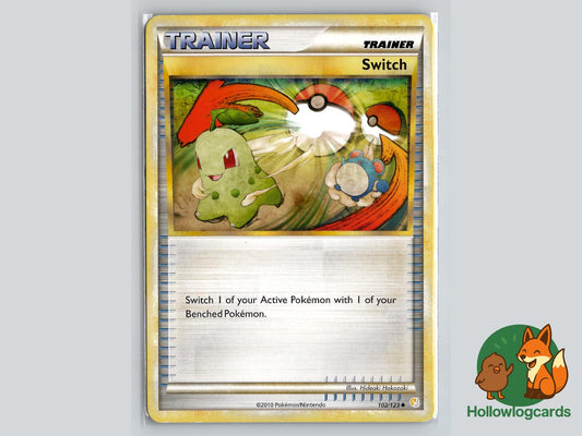 Switch (102/123) - HeartGold & SoulSilver Pokémon Card
