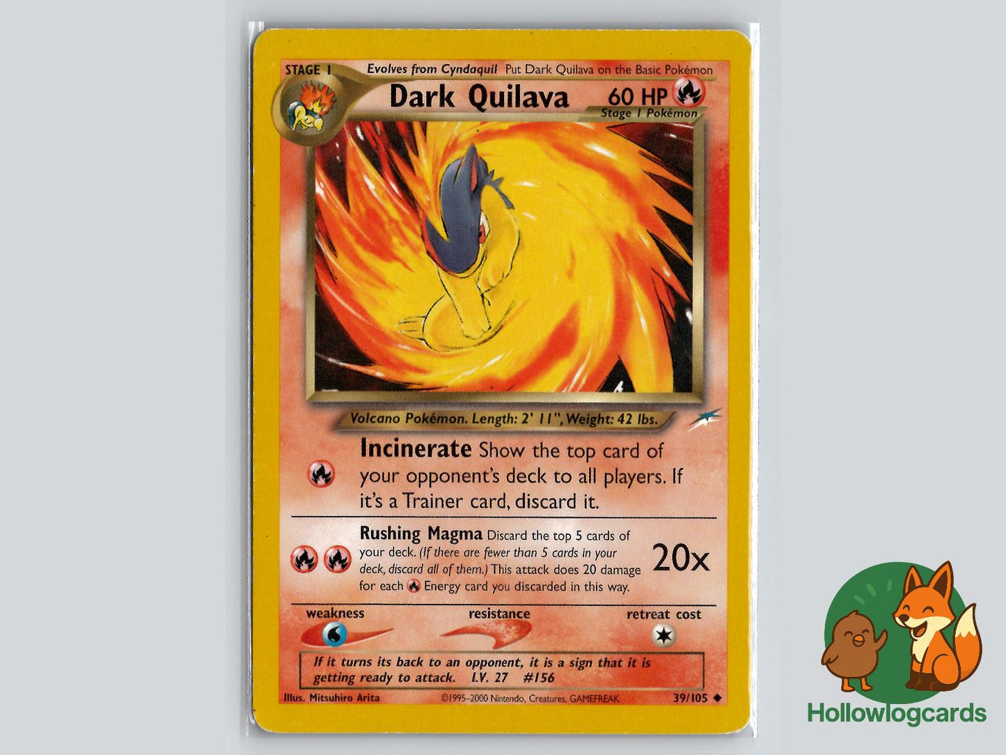 Dark Quilava (39/105) - Neo Destiny Pokémon Card