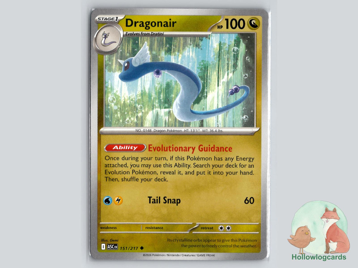 Dragonair (151/217) - Dragon Pokémon Card