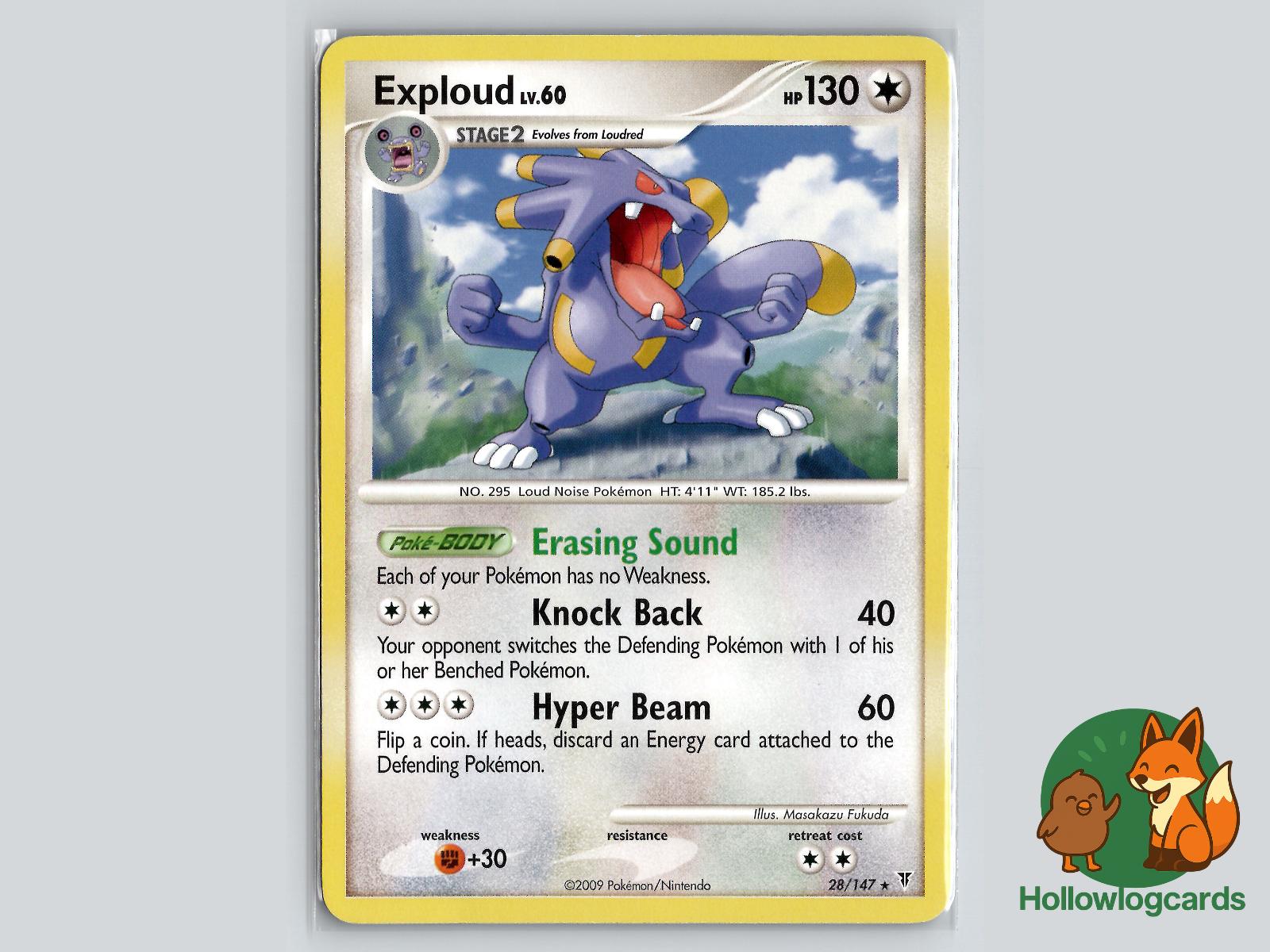 Exploud (28/147) - Supreme Victors Pokémon Card