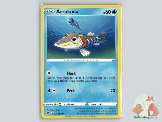 Arrokuda (041/185) - Vivid Voltage Pokémon Card