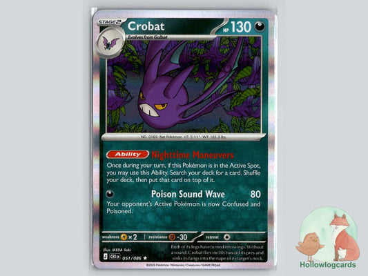 Crobat (051/086) Pokémon Card