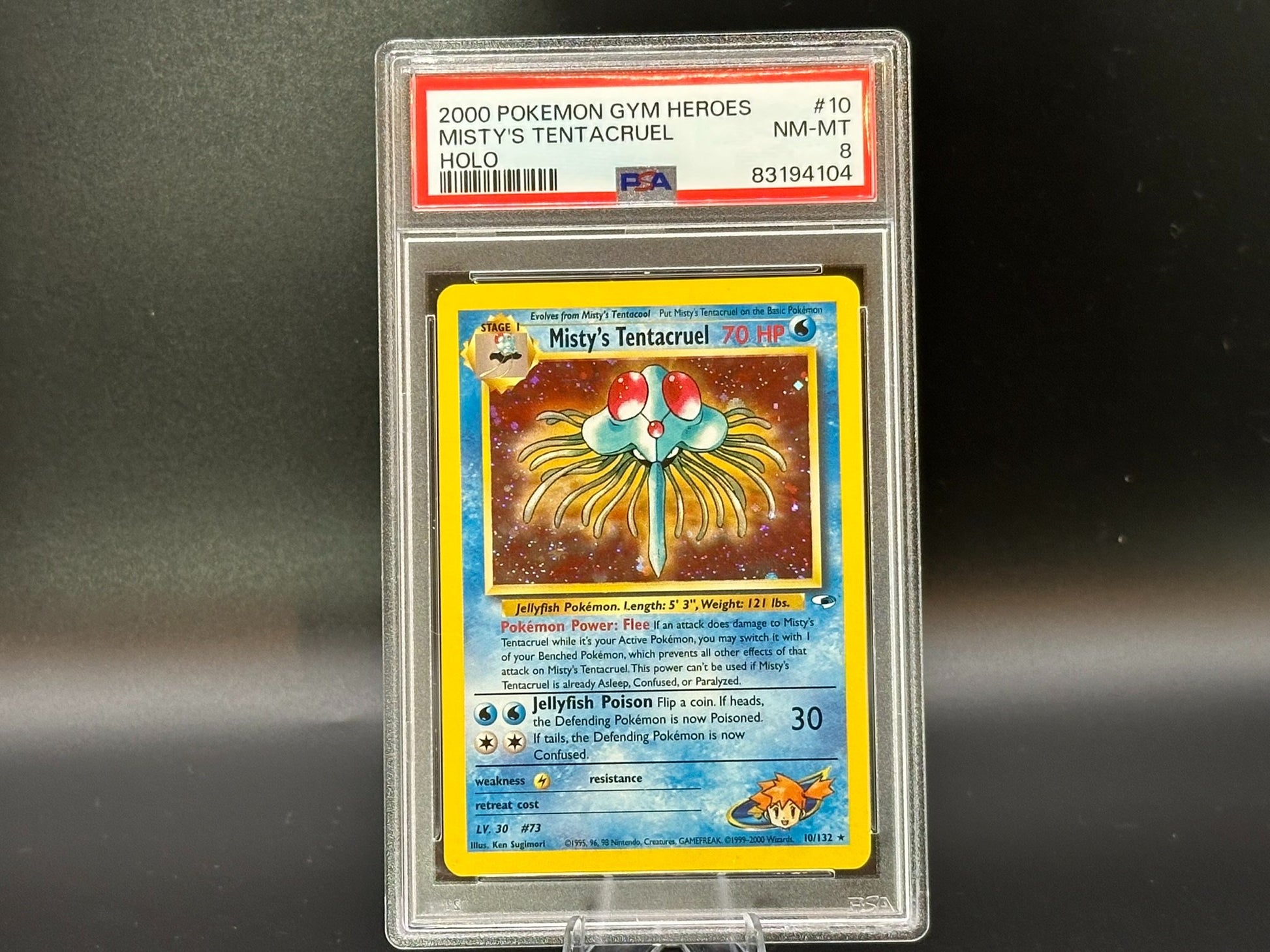 Image of Mistys Tentacruel Gym Heroes (G1) #10