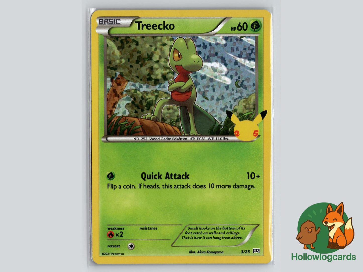 Treecko (003/025) Pokémon Card