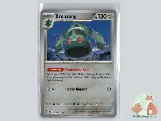 Bronzong (067/131) - Prismatic Evolutions Pokémon Card