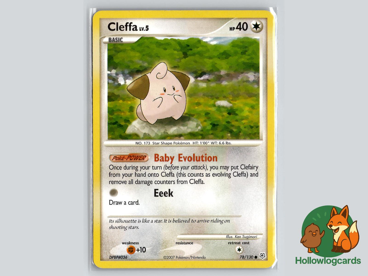 Cleffa (78/130) - Diamond & Pearl Pokémon Card
