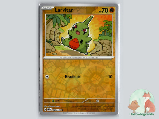 Larvitar (047/131) - Prismatic Evolutions Pokémon Card