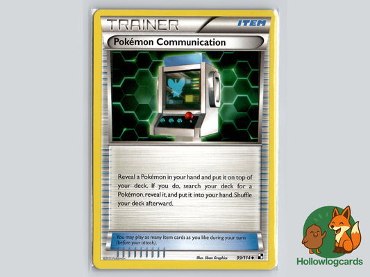 Image of Pokemon Communication Black and White (BLW) #99