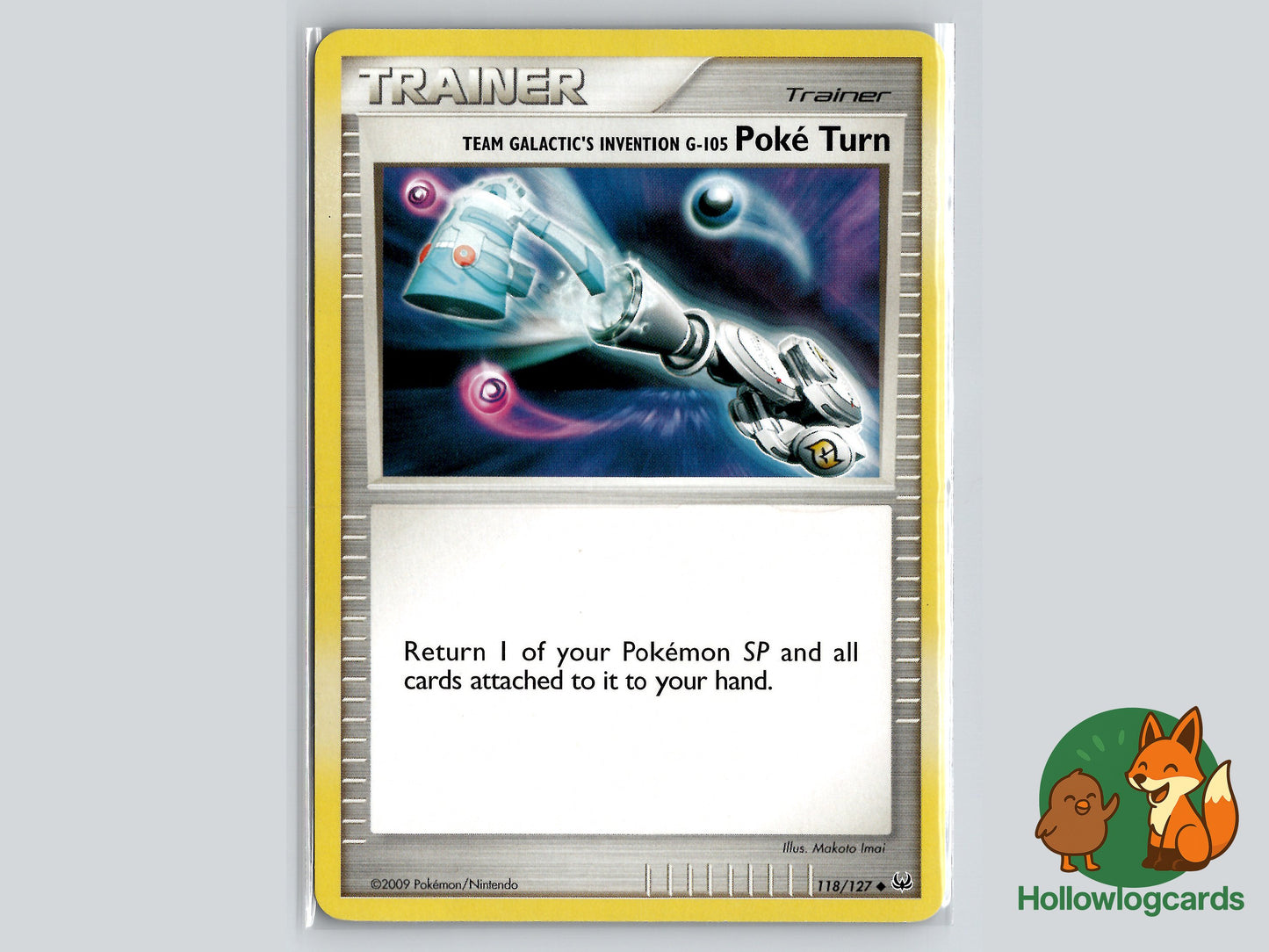 Image of Team Galactics Invention G-105 Poke Turn Platinum (PL) #118
