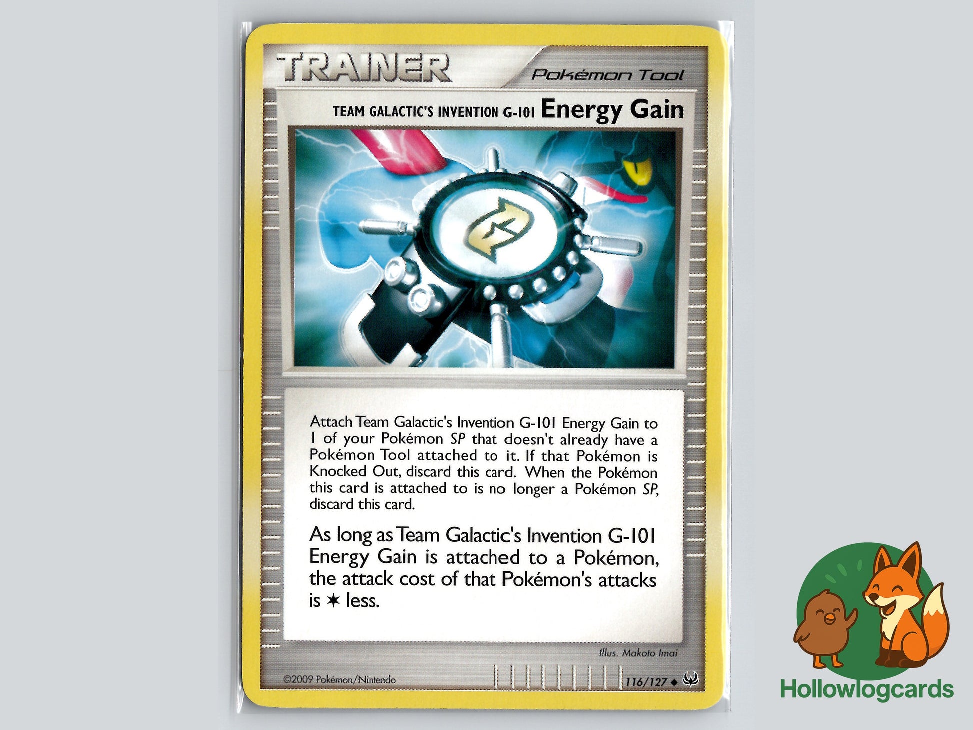 Image of Team Galactics Invention G-101 Energy Gain Platinum (PL) #116