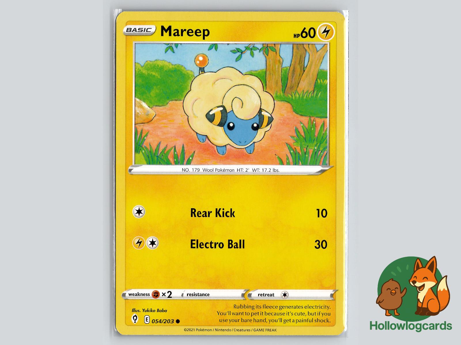 Mareep (054/203) - Evolving Skies Pokémon Card