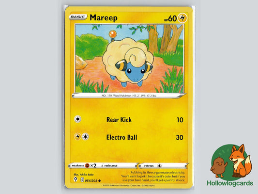Mareep (054/203) - Evolving Skies Pokémon Card