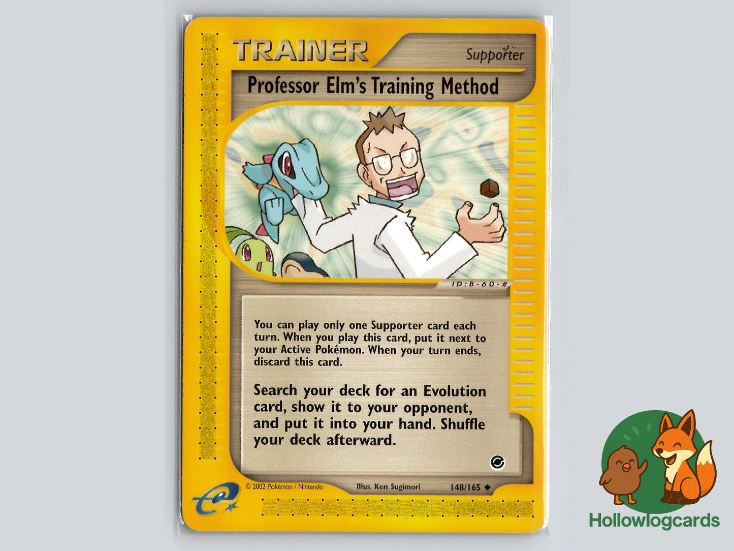 Professor Elm's Training Method (148/165) - Expedition Base Set Pokémon Card