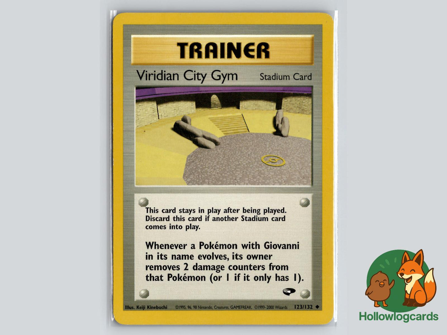 Viridian City Gym (123/132) - Gym Challenge Pokémon Card