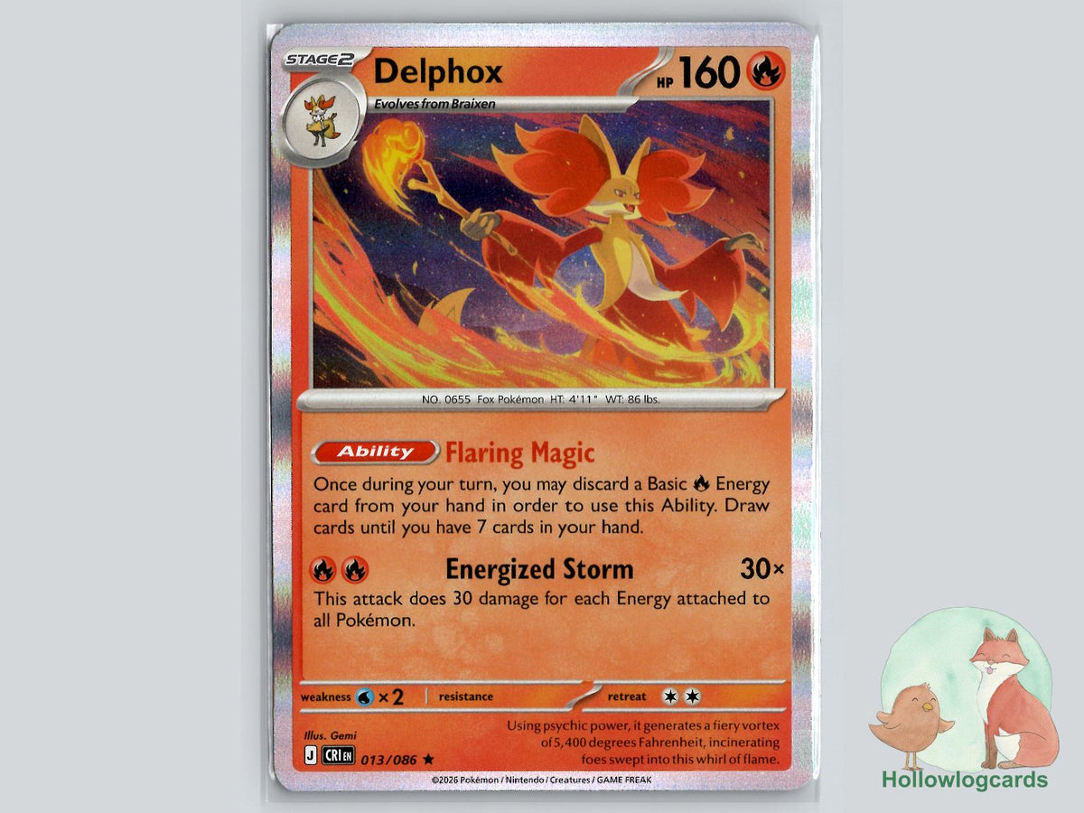 Delphox (013/086) Pokémon Card