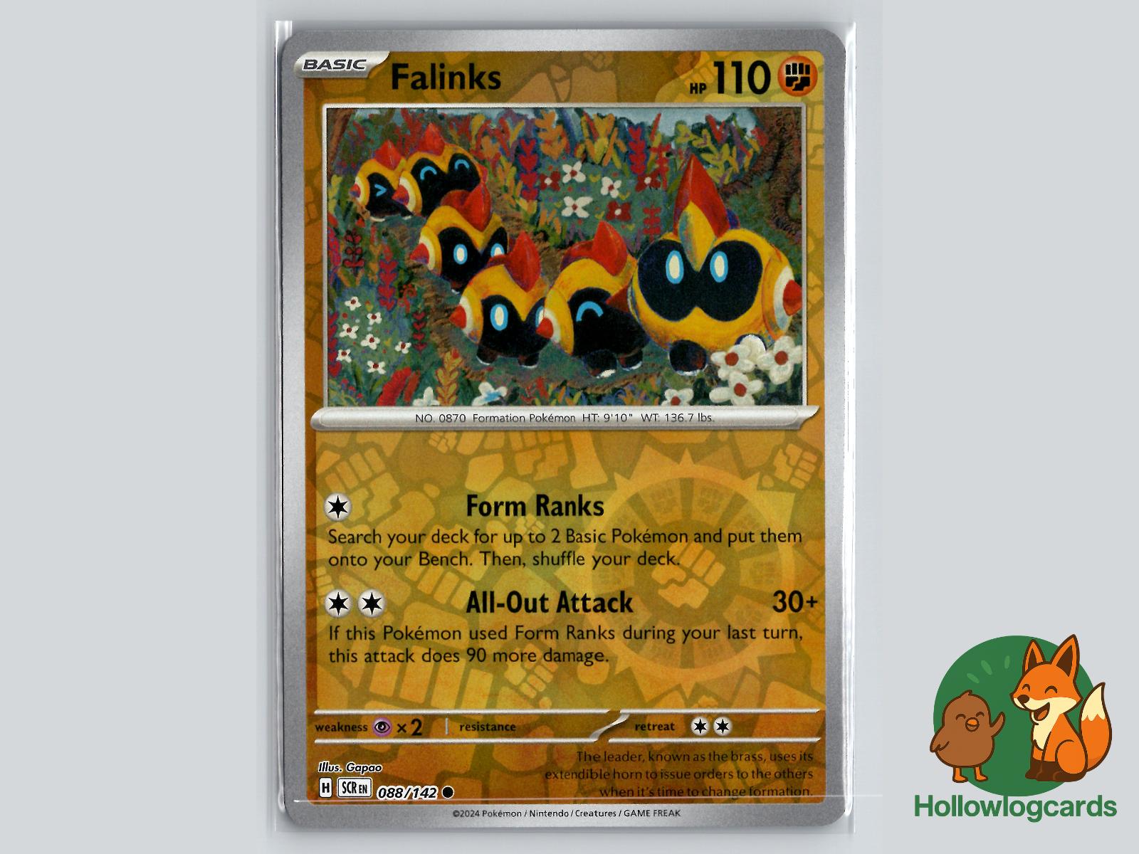 Falinks (88/142) - Stellar Crown Pokémon Card